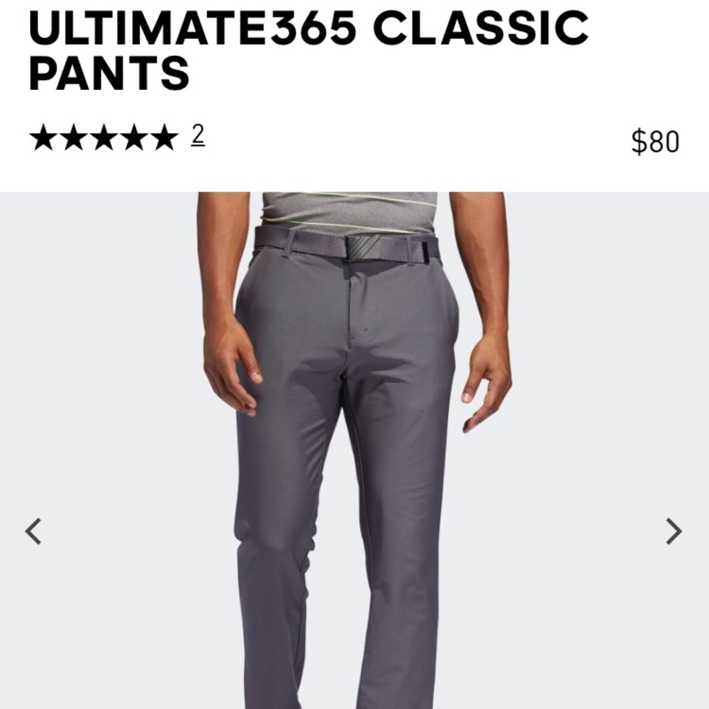 Adidas Golf Pants, NWOT